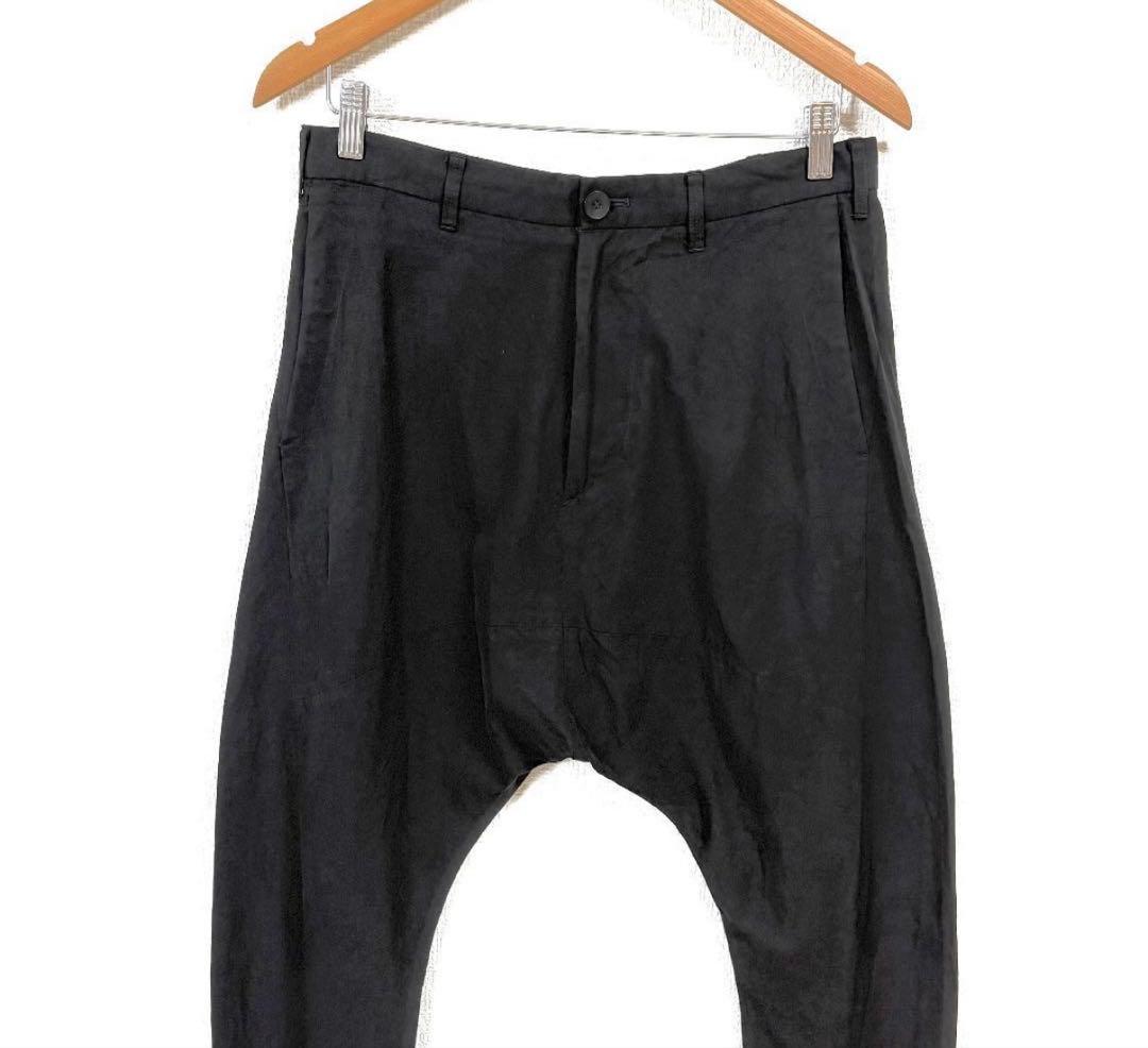 JULIUS×ISETAN サルエルパンツ 2 ブラック 伊勢丹限定