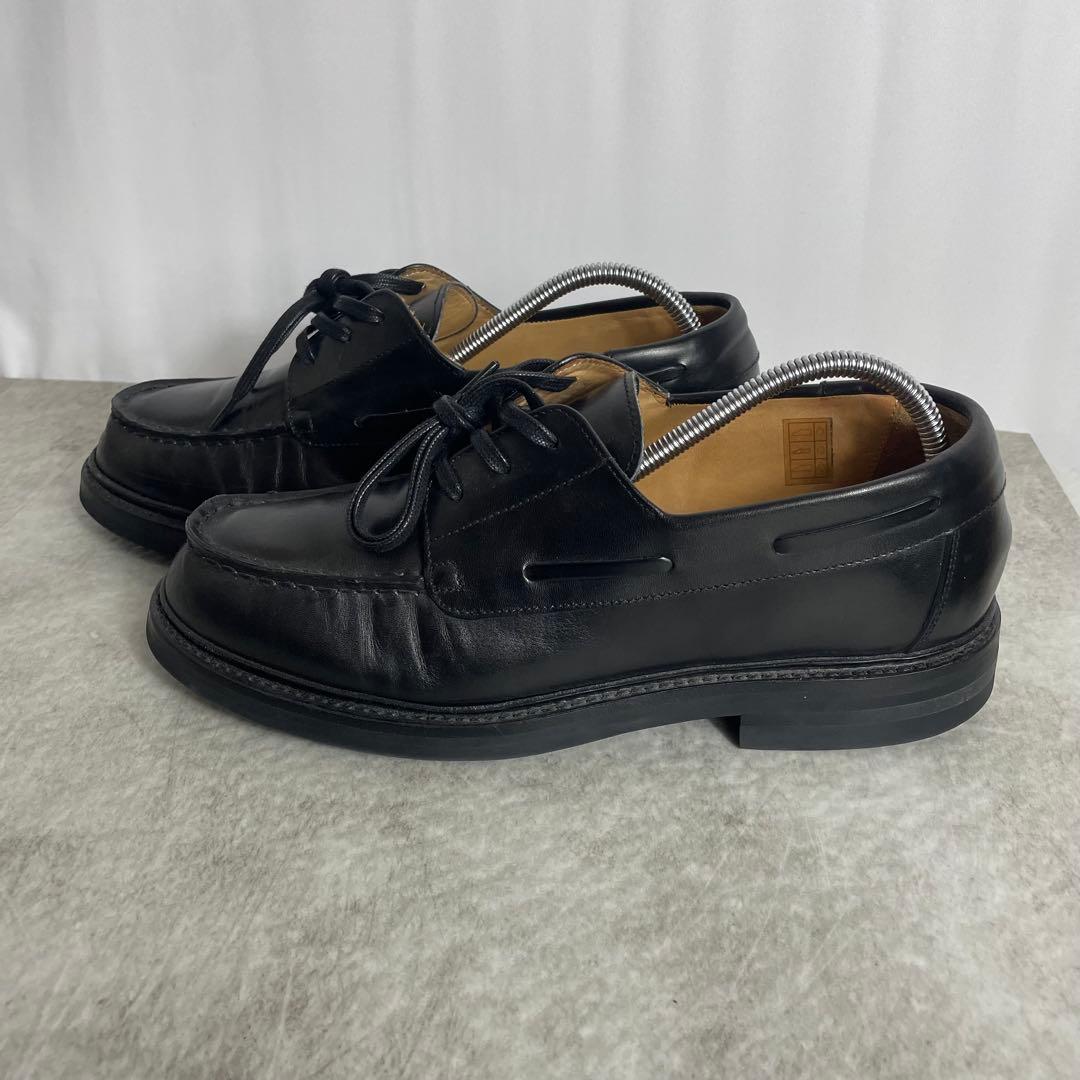 HARROGATE SLOANE デッキシューズ UK7.5 ブラック
