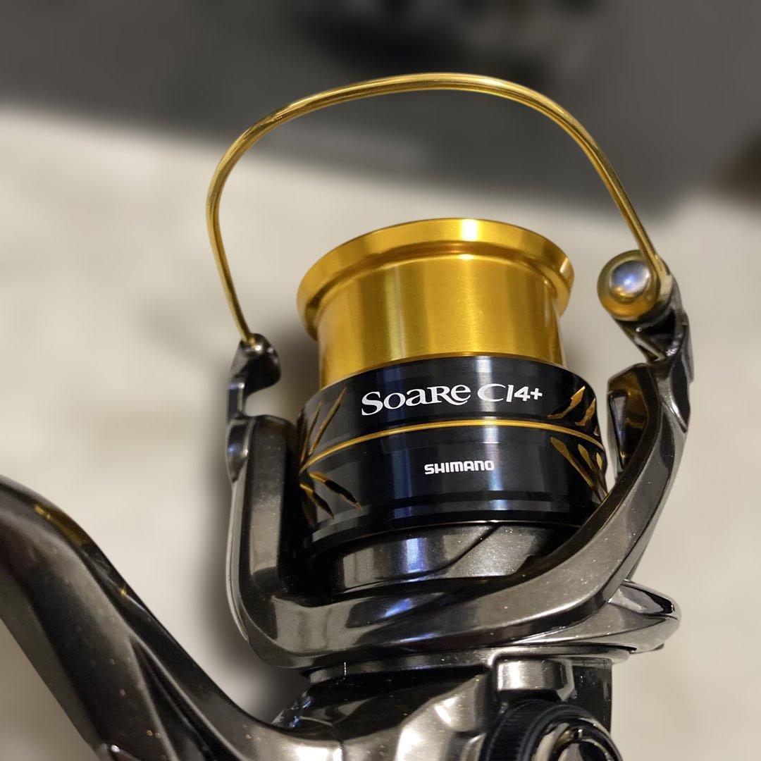【極美品】シマノ 17ソアレCI4+ 2000SHG 替スプール付