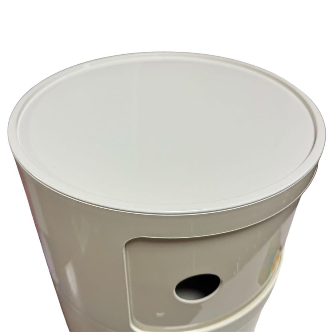 【美品】 Kartell コンポニビリ ラウンドエレメント2段