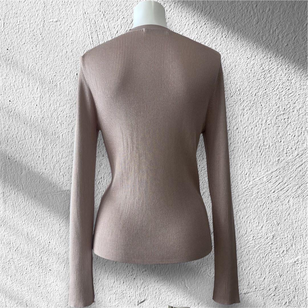 ◆美品◆ANAYI アセテート ポリエステル Ｖネック カーディガン　近年