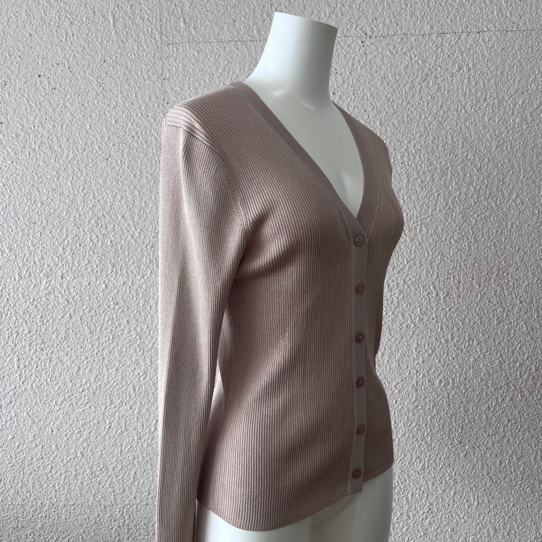 ◆美品◆ANAYI アセテート ポリエステル Ｖネック カーディガン　近年