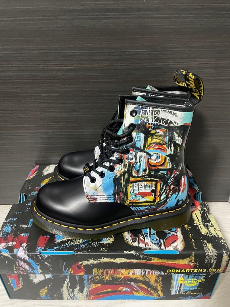 Dr. Martens × バスキアコレクション　UK4/23cm