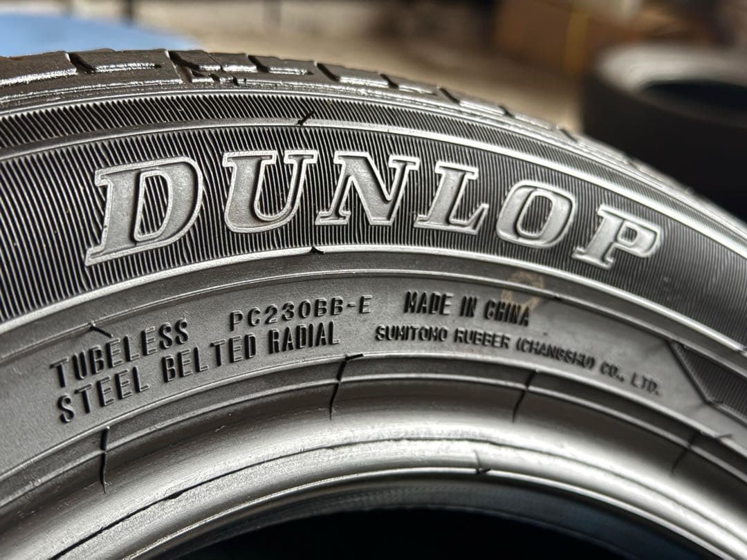 タイヤ・ホイール (594)155/65R14 DUNLOP EC202 SUMMER TIRES