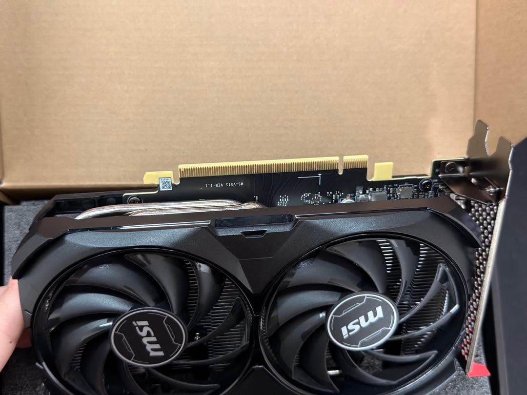 ジャンク- MSI GeForce RTX 4060 Ti Ventus 2X