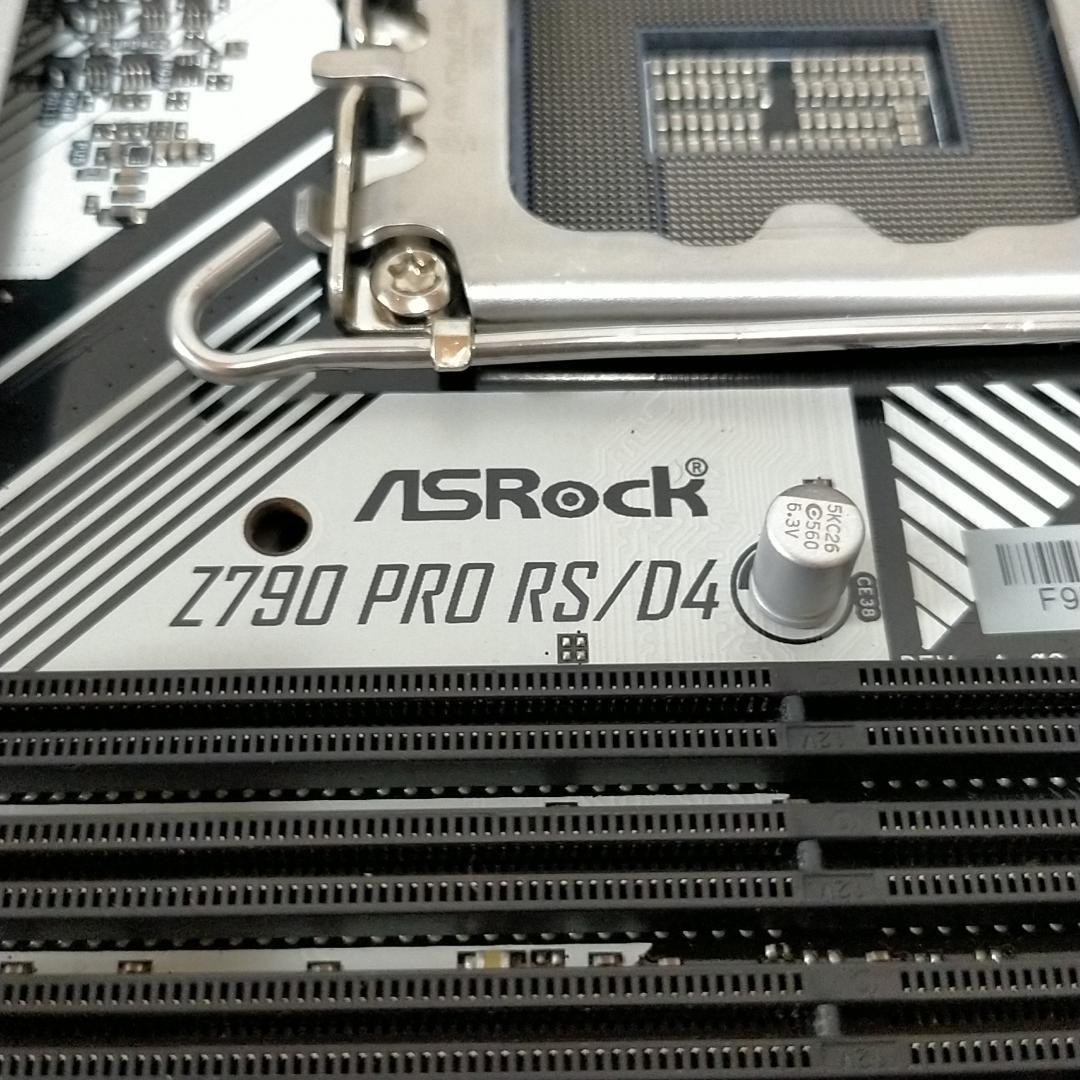 【確認済み】ASRock Z790 Pro RS/D4 LGA1700 DDR4