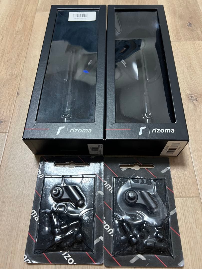 ●rizoma リゾマ　GENESI ミラー 左右セット【新品未使用】