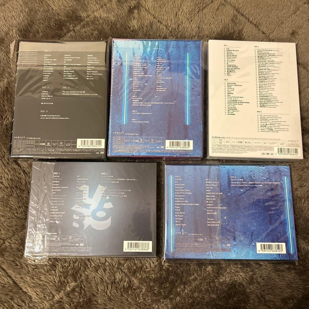  Man ライブDVD、CD 5枚セット