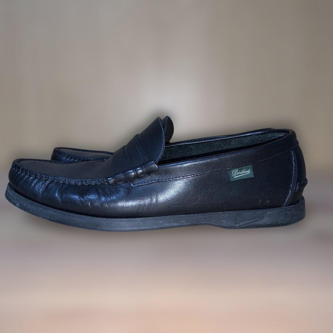 パラブーツ Paraboot コロー CORAUX ブラック UK8.5