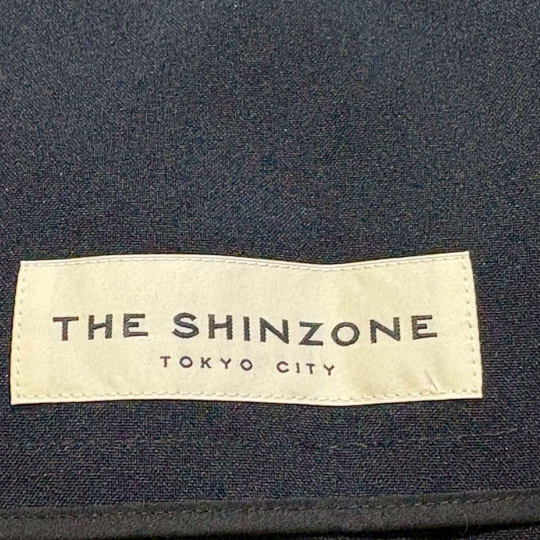 【美品】THE SHINZONE クライスラージャケット ネイビー 34