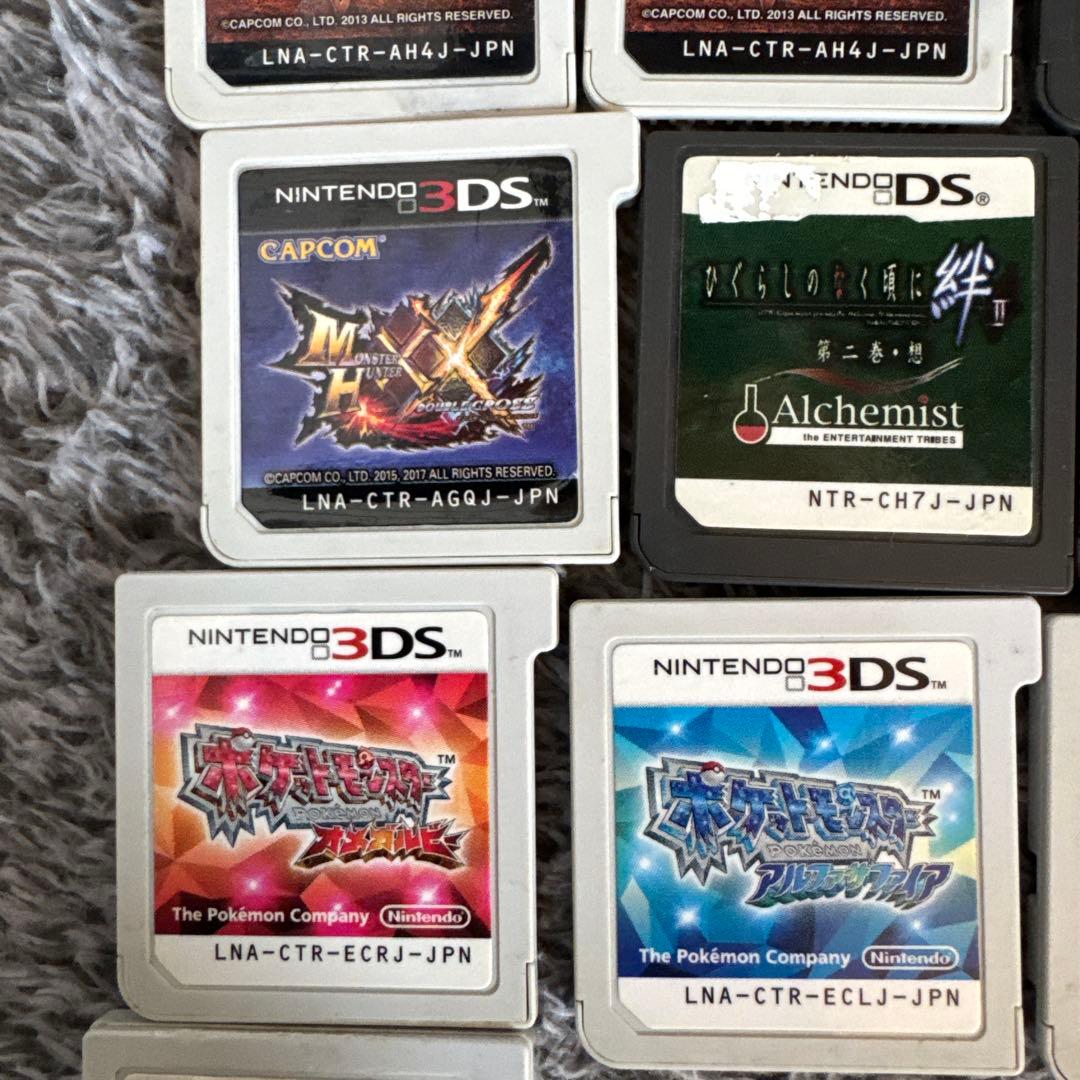 ず*ず様 ニンテンドー3DS ゲームソフトセット計17個 ポケモン7本妖怪ウォッ
