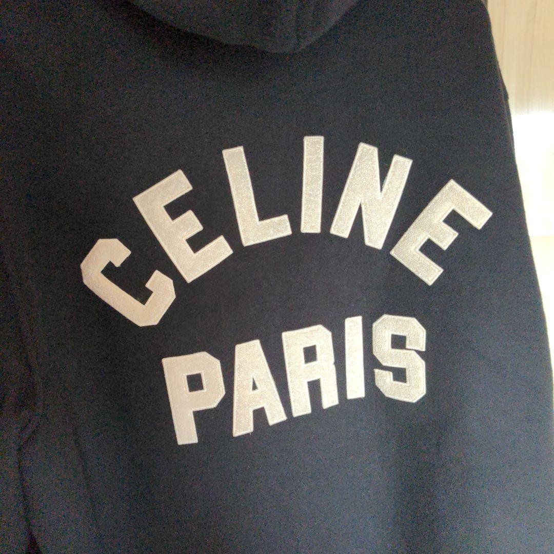 本日限定価格CELINE 【美品/国内正規/22AW】ダブルフェイス パーカー