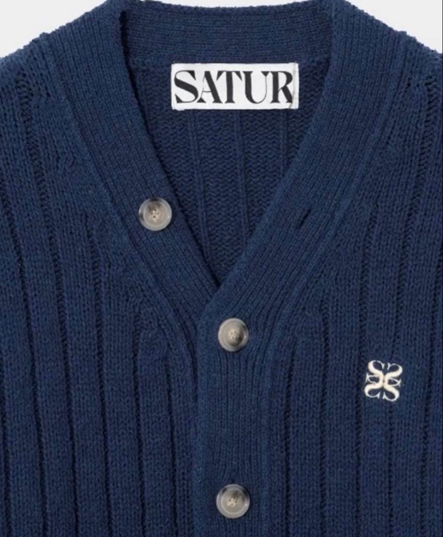 最終値下げ【SATUR】　FARO OVER BOUCLE CARDIGAN