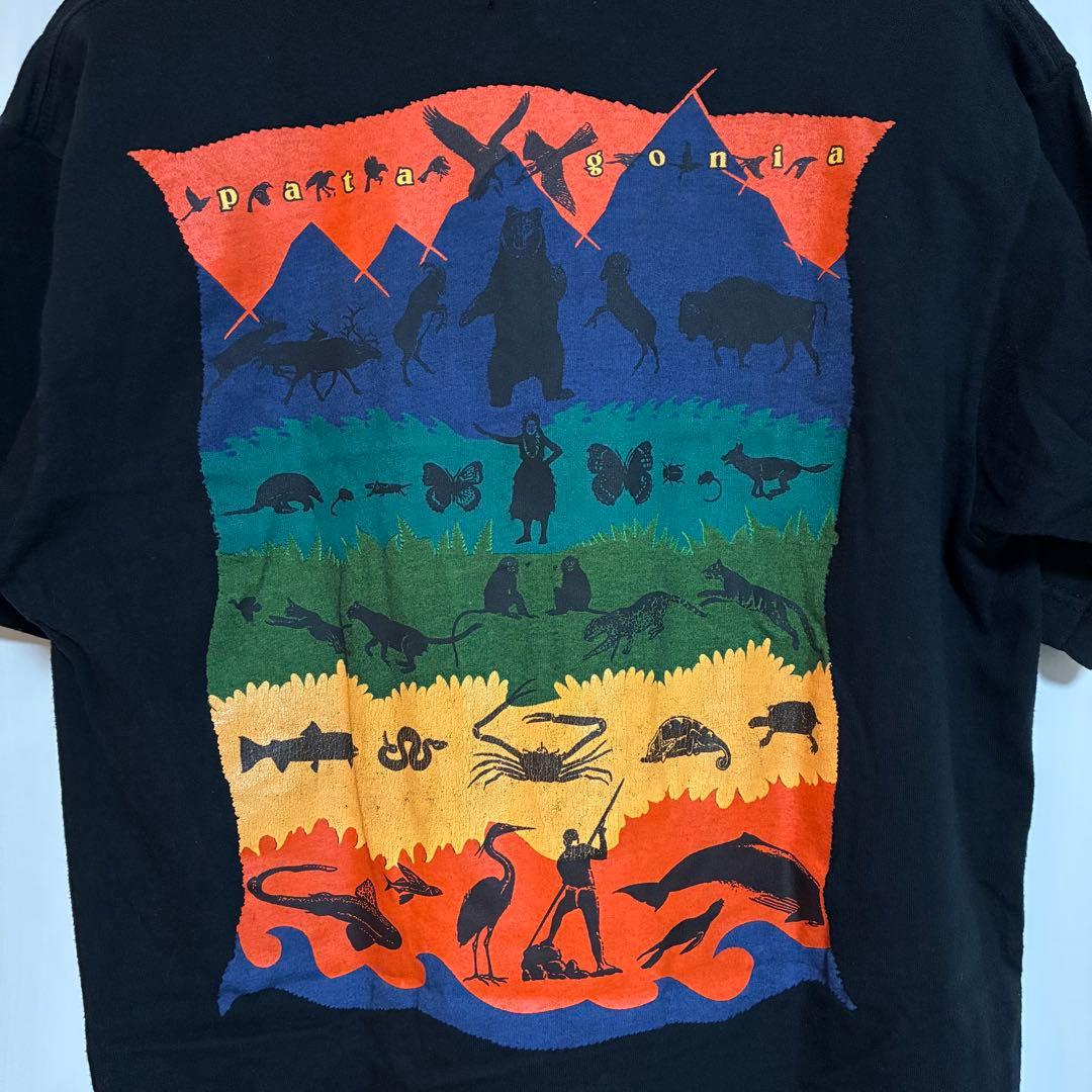 希少　patagonia Tシャツ　絶滅危惧種　USA製