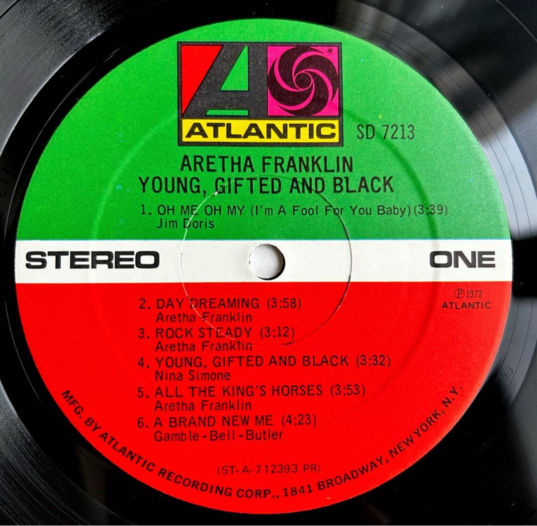 Aretha Franklin Y.G.& Blackレアグルーヴ傑作USオリ盤