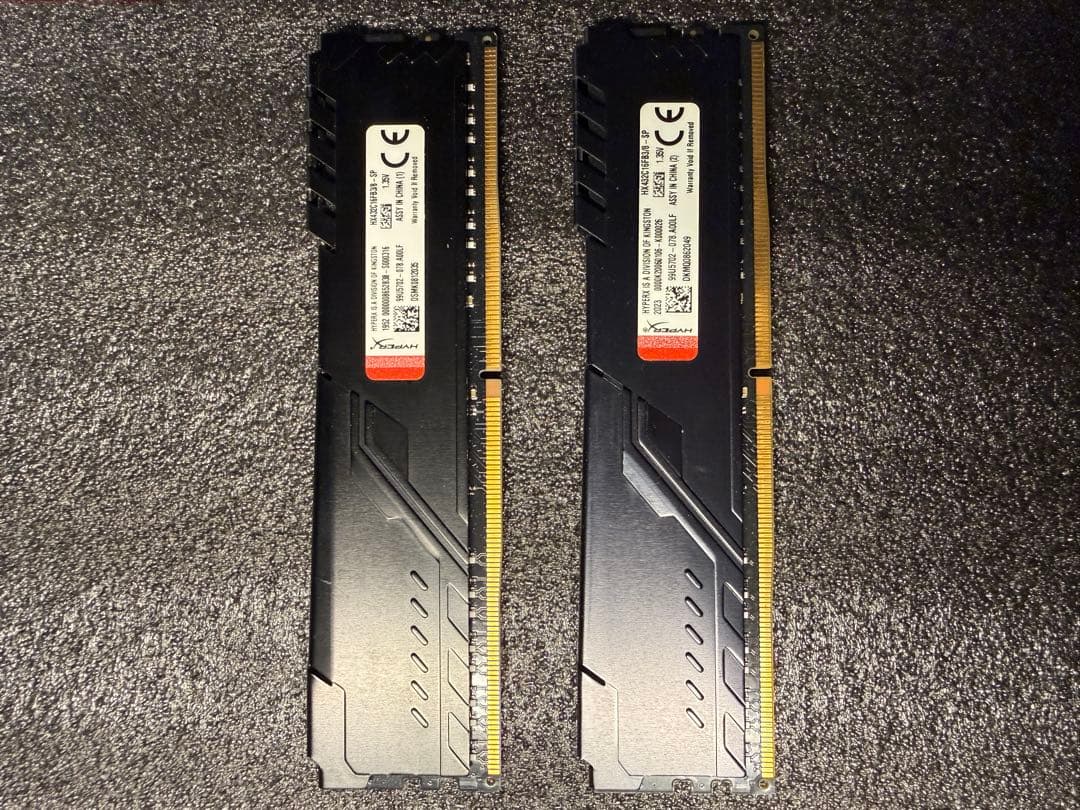 HyperX FURY DDR4 メモリー 16GB（8GB*2）2枚セット