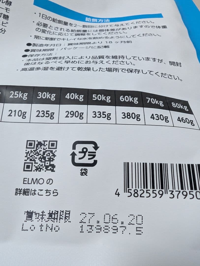 ELMO ドッグフード チキン 3kg x 3　(9kg)