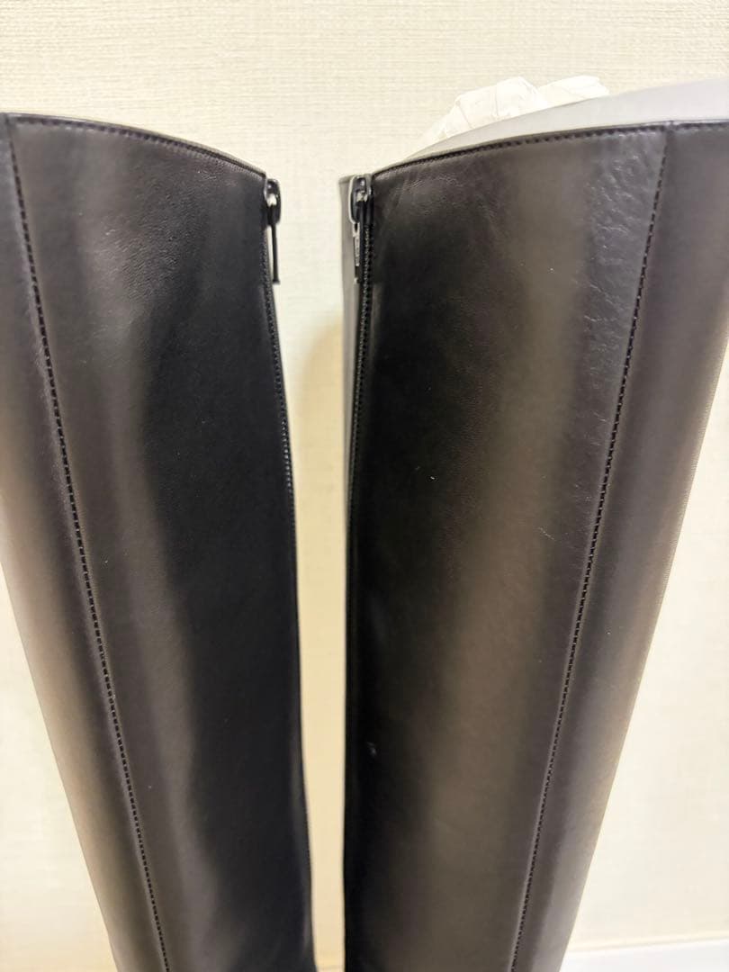 TALANTON BY DIANA 24cm 本革ロングブーツ