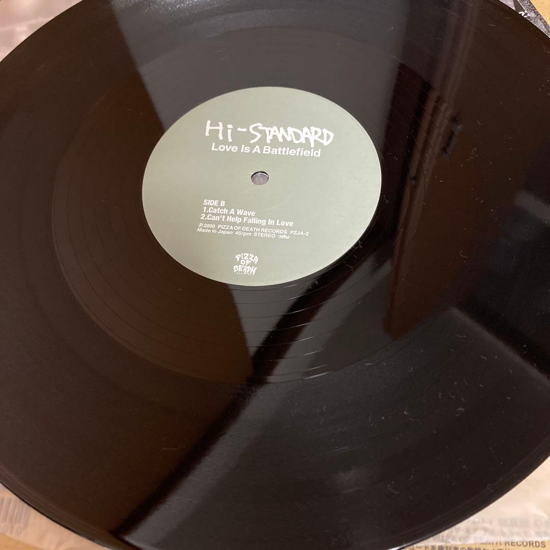 Hi-STANDARD Love is a Battlefieldレコード未使用