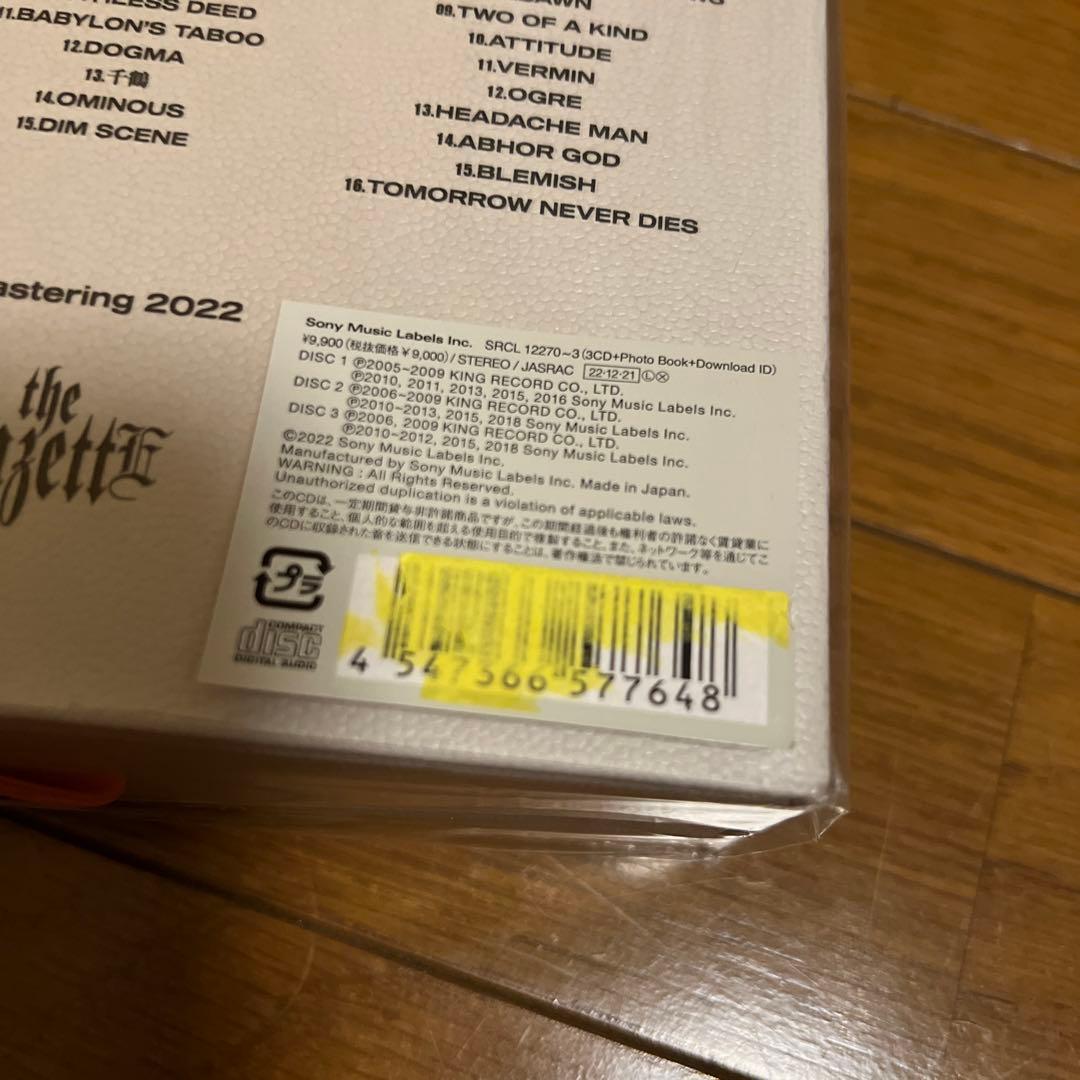最終 新品未開封 the GazettE HETERODOXY 完全生産限定盤