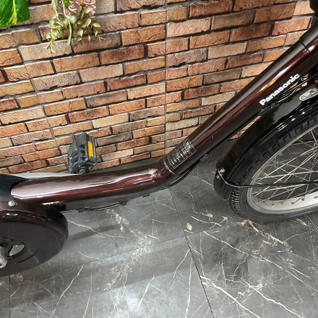 【78】子供乗せ電動自転車 Panasonic Gyutto ブラウン