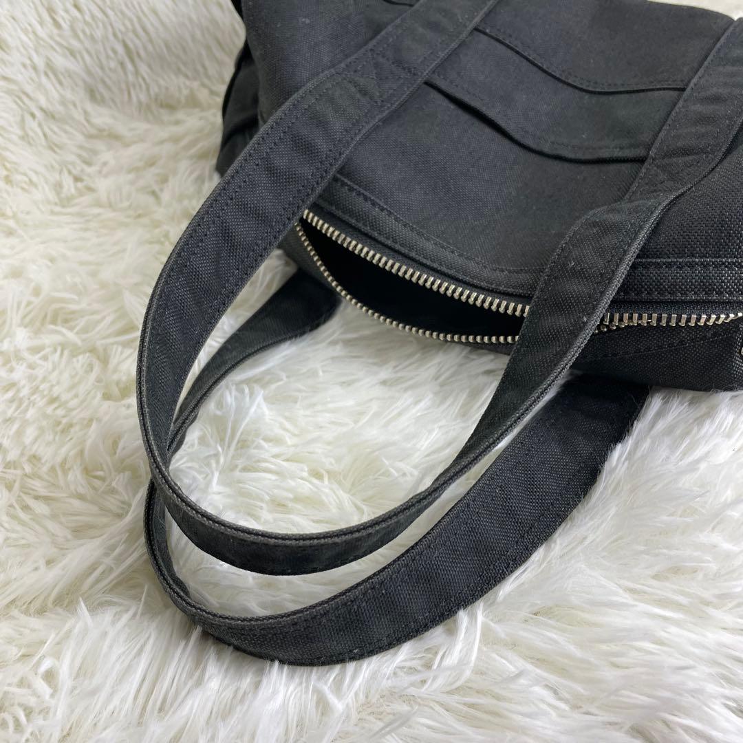 【美品】PORTER ポーター スモーキー　ドラムバッグ ミニボストンバッグ　黒