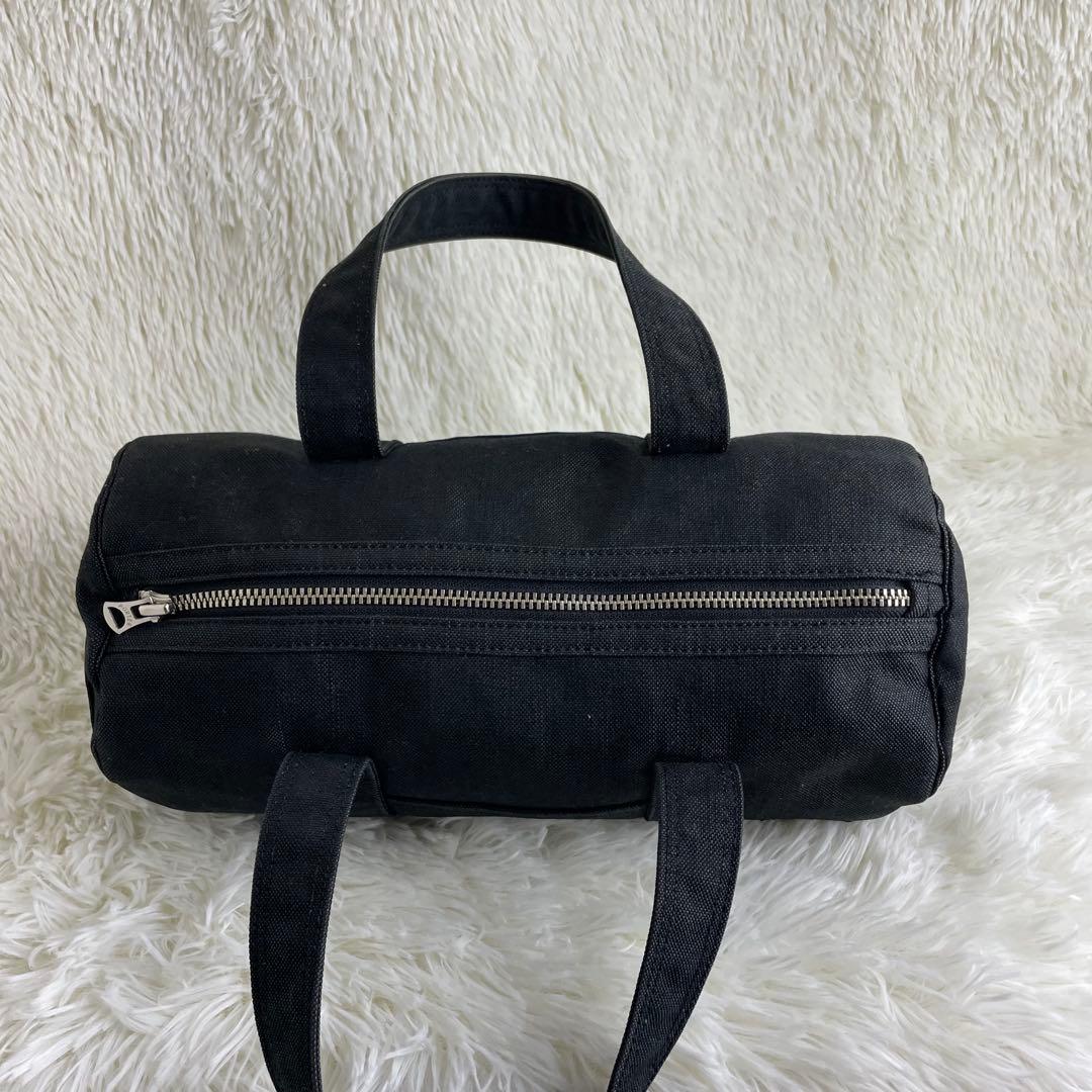 【美品】PORTER ポーター スモーキー　ドラムバッグ ミニボストンバッグ　黒
