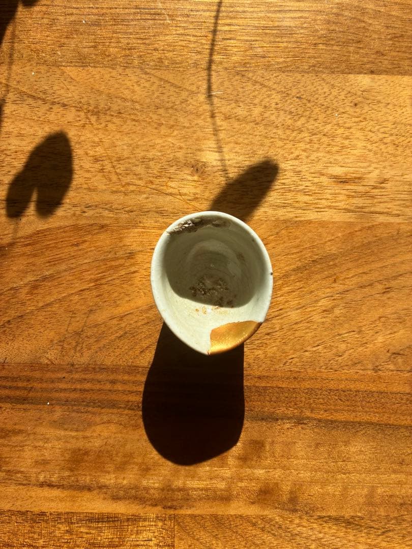 初期伊万里　盃　金継ぎ直し有り