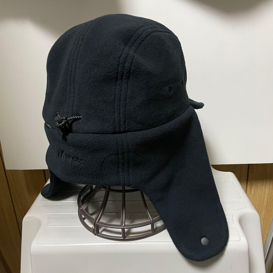 未使用に近い　ナンガ　NANGA POLARTEC EAR FLAP CAP