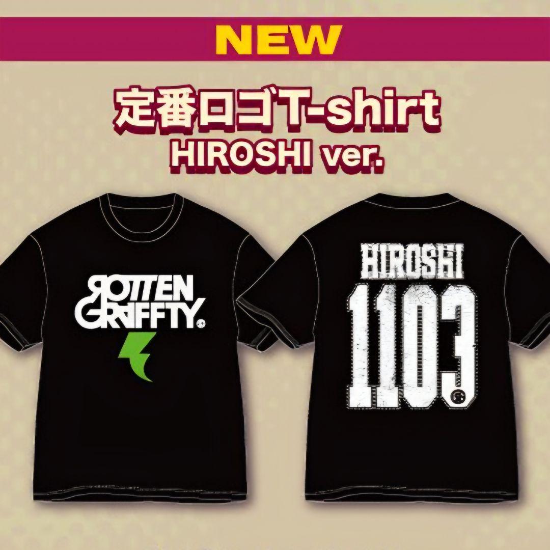 【新品】ROTTENGRAFFTY 定番ロゴTシャツ HIROSHI XLサイズ
