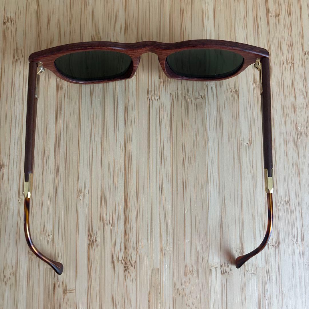 サラマリカ、WOODLOOK Paris 木製サングラス　レンズ傷あり