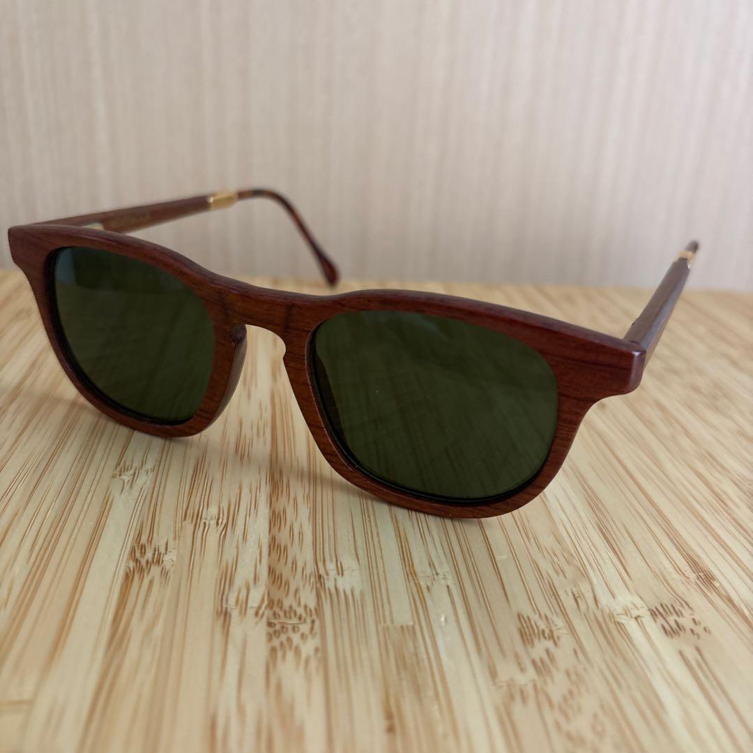 サラマリカ、WOODLOOK Paris 木製サングラス　レンズ傷あり