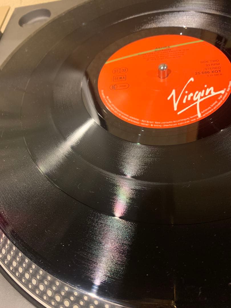 Ashra / Blackouts LP 1978 Virgin ドイツ盤