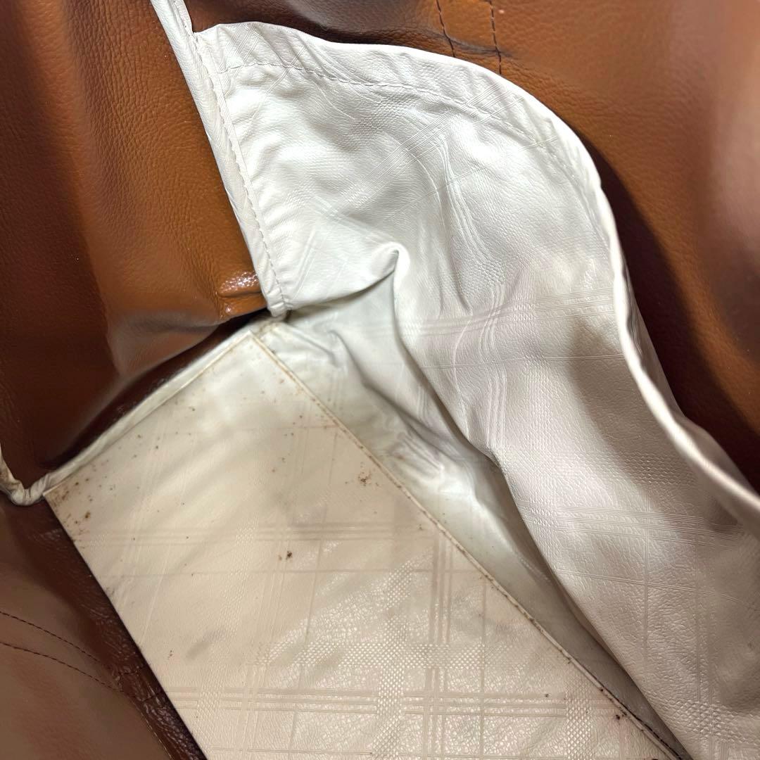 【正規品】ジバンシィ ナイロン×レザー ボストンバッグ ブラウン