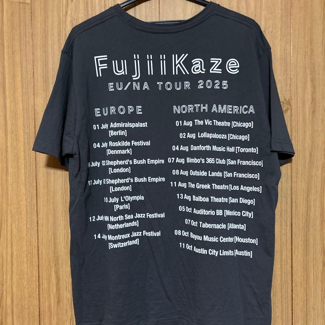 A*5様 藤井風　ドリンクTシャツ　Lサイズ