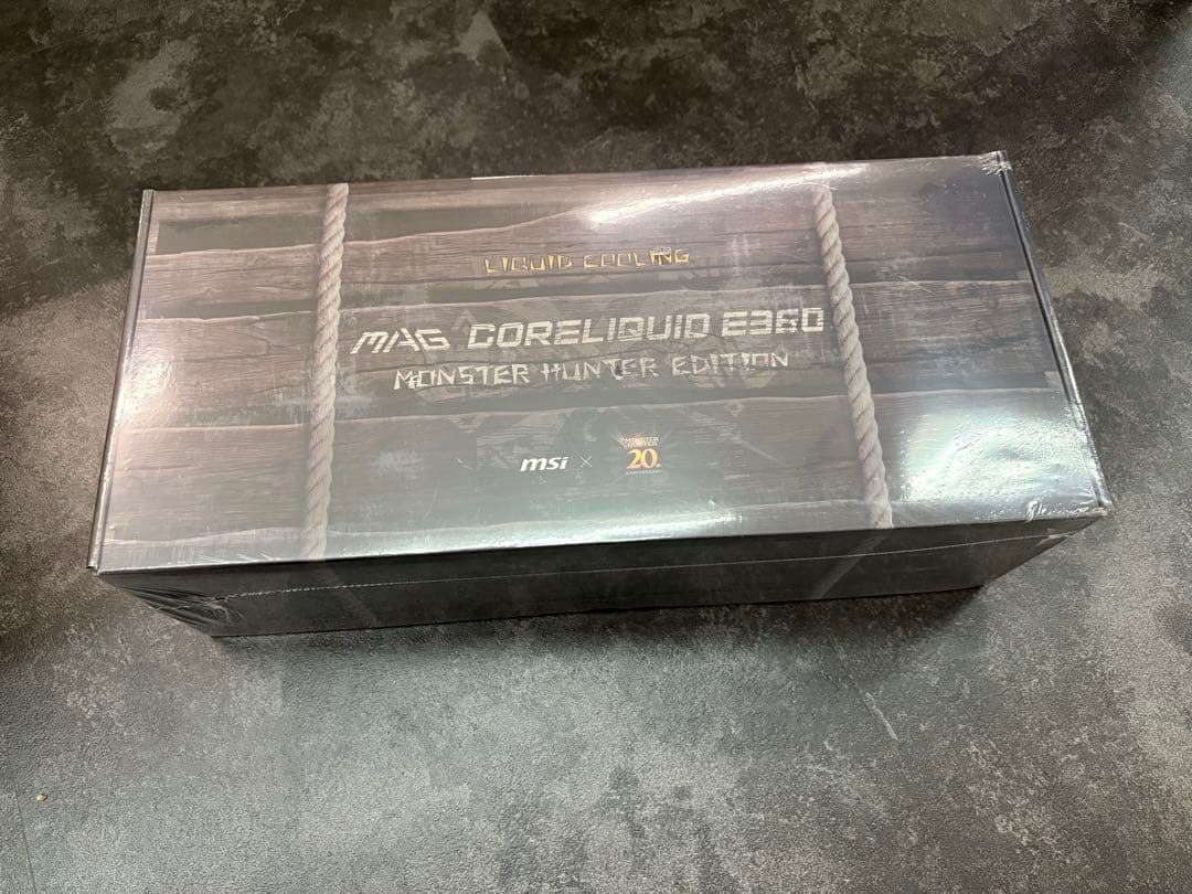 MSI E360 モンスターハンター コラボ 簡易水冷クーラー 新品未開封