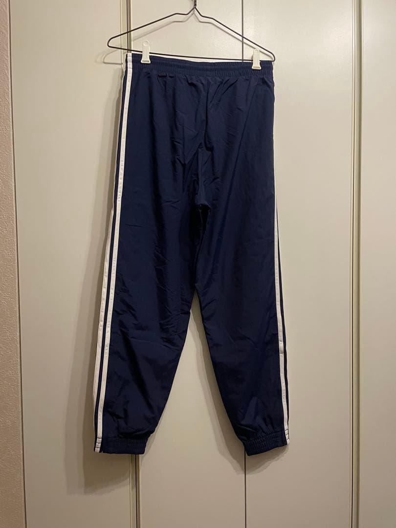 adidas ウーブン ファイヤーバード ナイロンジャケットパンツ 大きめサイズ