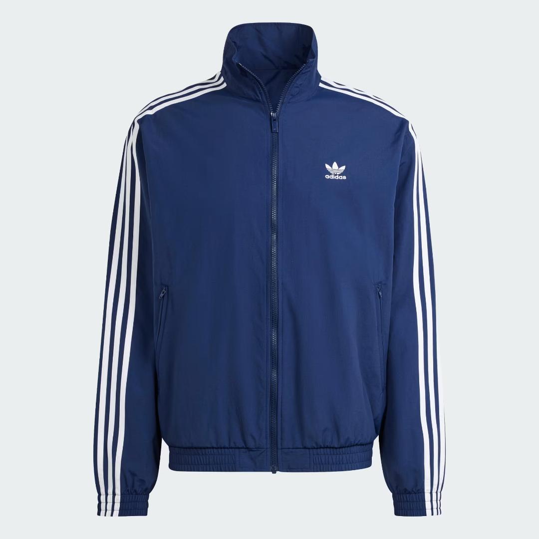 adidas ウーブン ファイヤーバード ナイロンジャケットパンツ 大きめサイズ