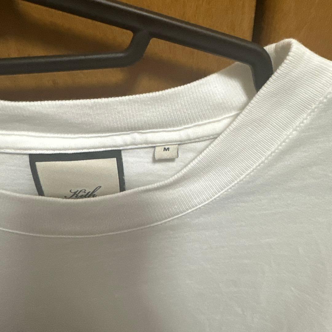 『試着のみ』KITH SWASH LOGO ホワイト　Tシャツ