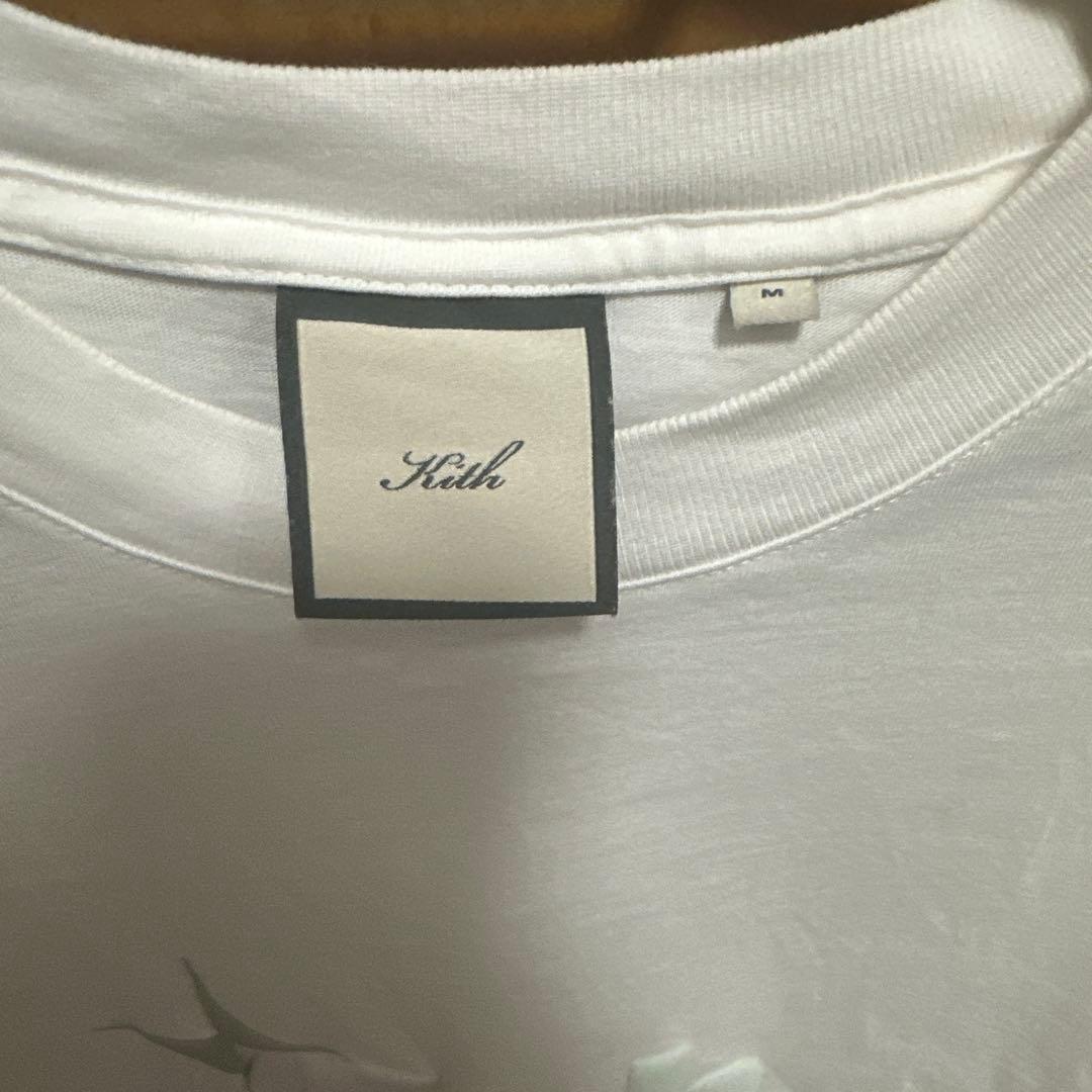 『試着のみ』KITH SWASH LOGO ホワイト　Tシャツ