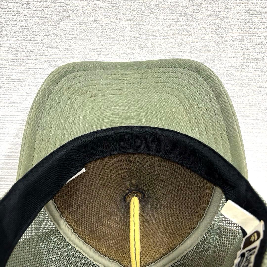 日本製 アベイシングエイプ カレッジ ロゴ メッシュ トラッカー キャップ