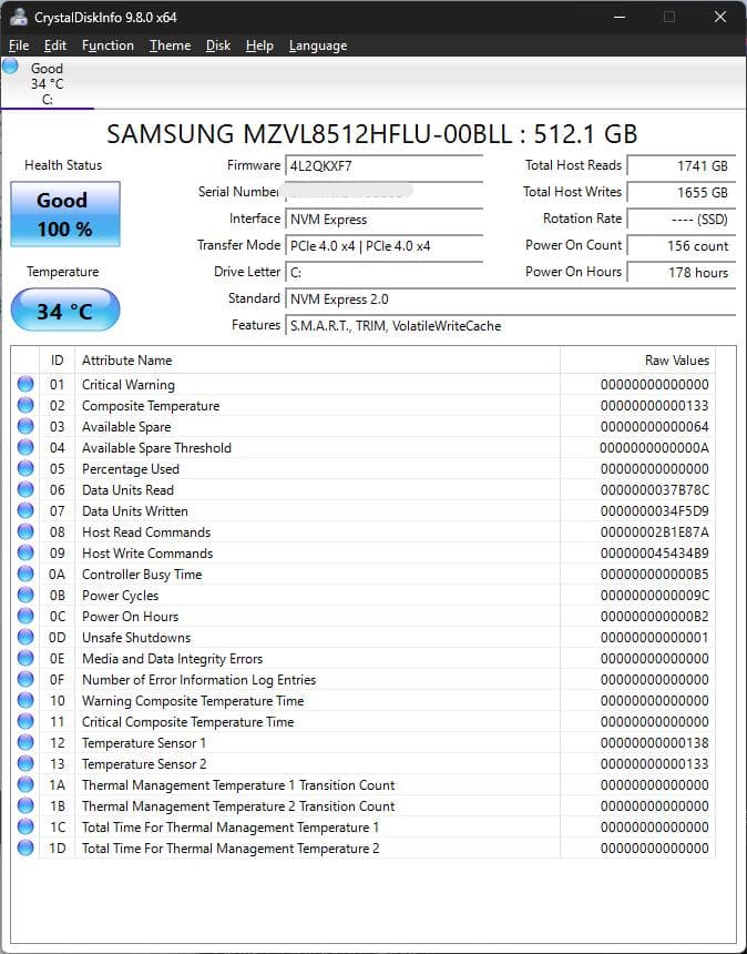 Lenovo LOQ: Core Ultra 9/RTX3050/メモリ32G
