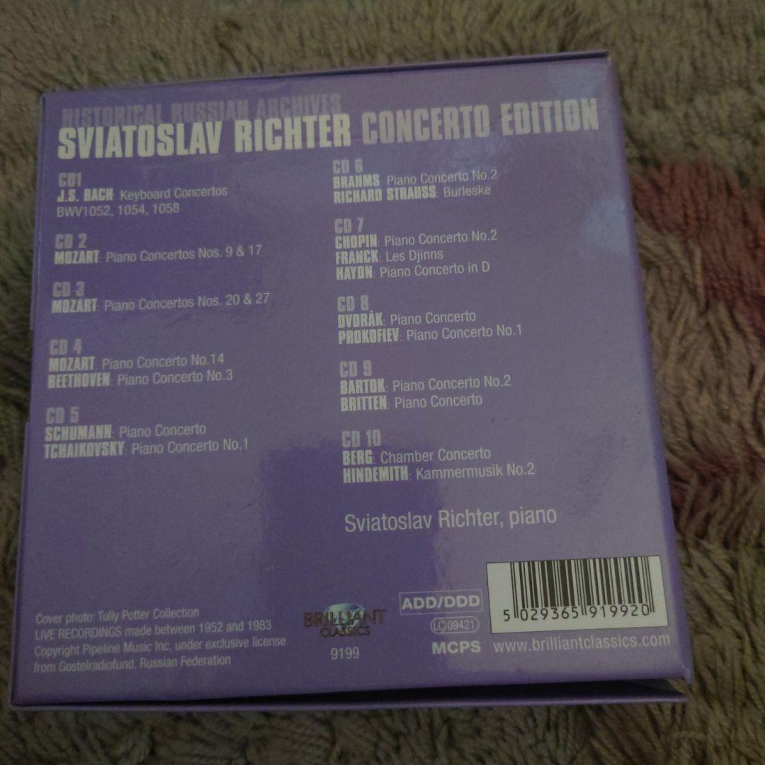 クラシック Sviatoslav Richter Concerto Edition 10CD