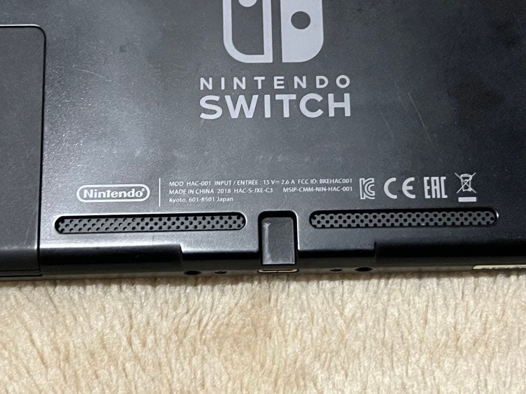 【動作確認済】Nintendo Switch 本体 グレー