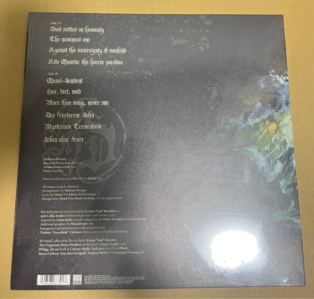 ブルータル・デスメタル　Hideous Divinity レコード　新品未開封