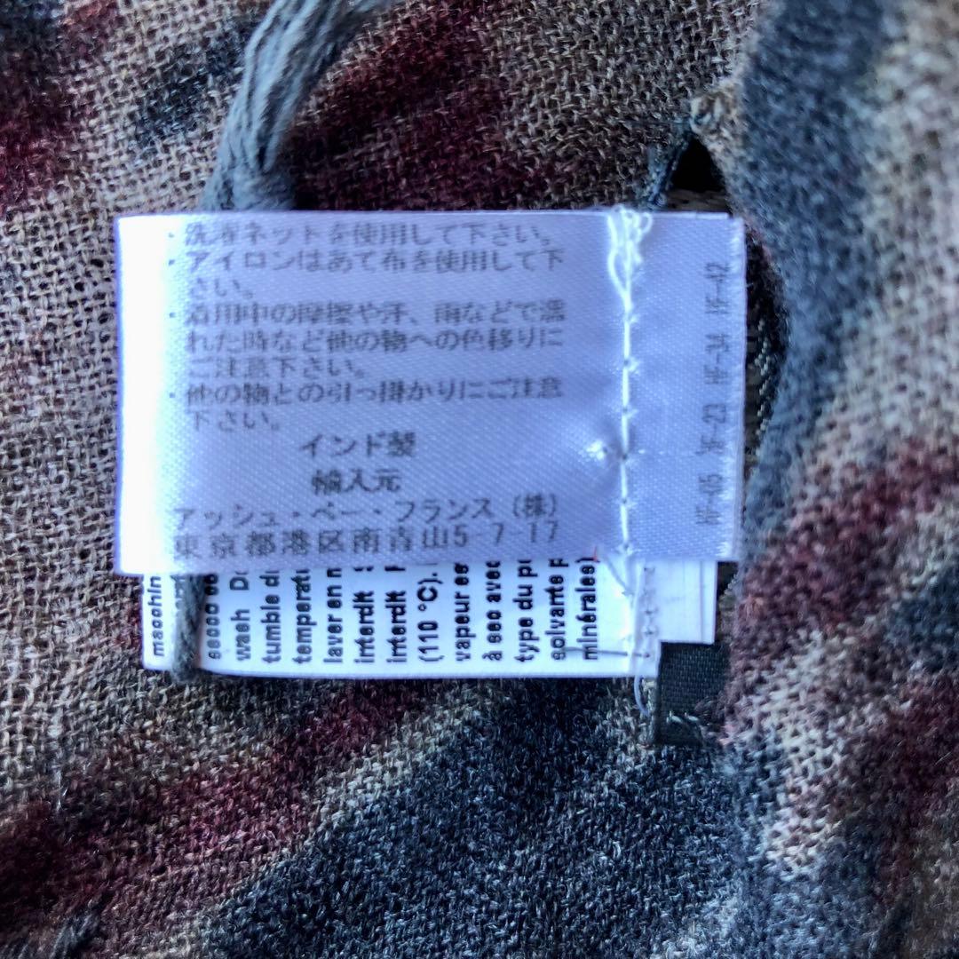 ★新品★ファリエロサルティ　大判ストール　Pergamena　ウール　シルク