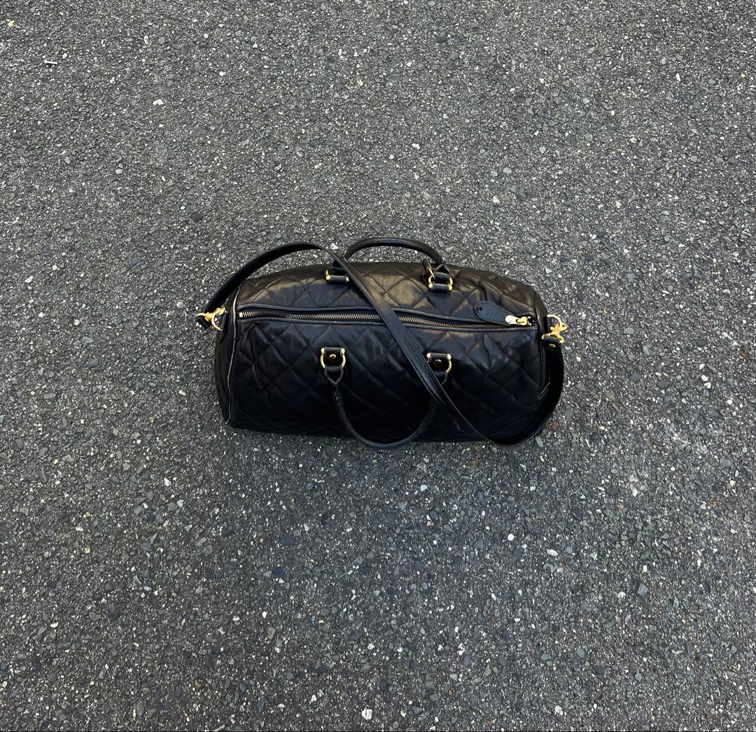 Vintage レザー　本革　ボストンバッグ