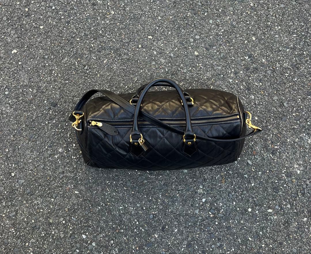 Vintage レザー　本革　ボストンバッグ
