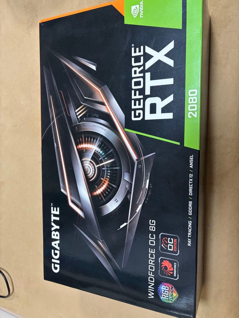 グラフィックボード・グラボ・ビデオカード GIGABYTE GeForce RTX2080 8G