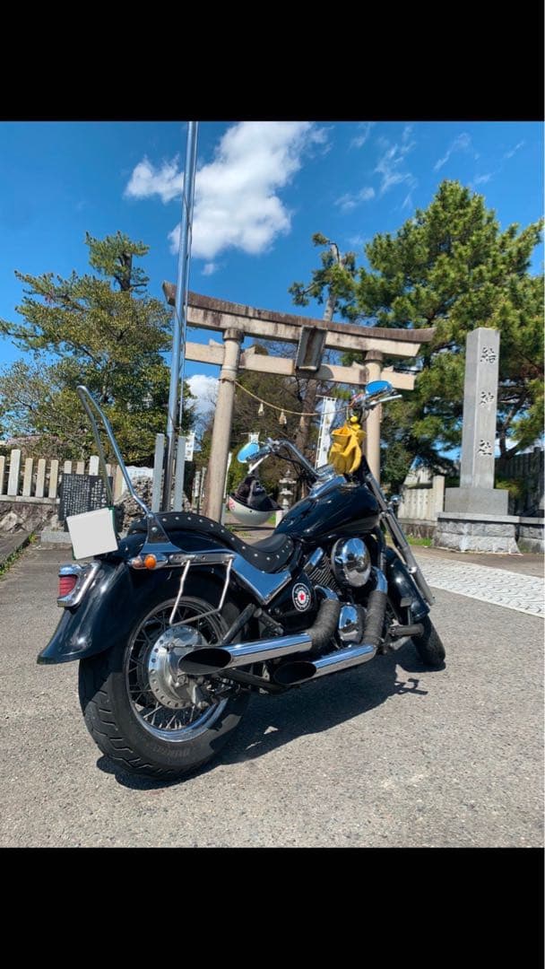 ステンレススチール ポリッシュクローム マフラー バルカン400用マフラー